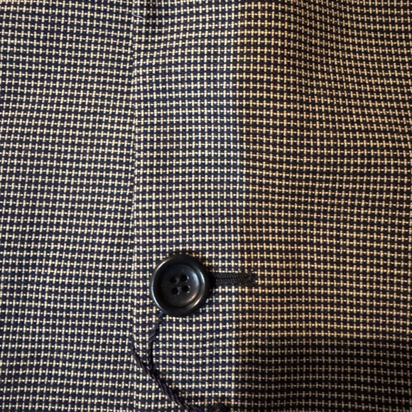 NWT MENS Canali Black and White Houndstooth Blazer - Picture 8 of 10